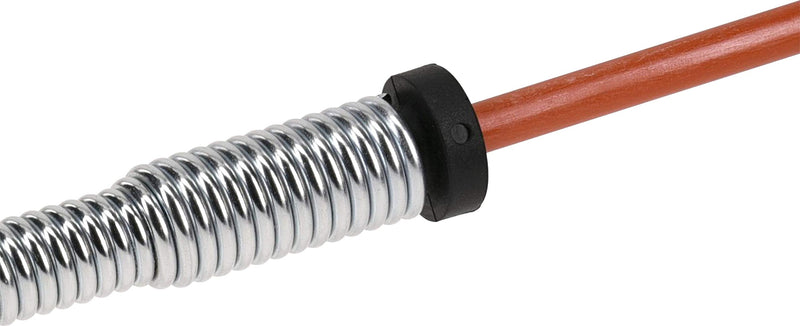 Hillman 847396 Driveway Marker Stake with Spring Back Action for Snow Poles or Rods and Student Drivers, Reflective Silver