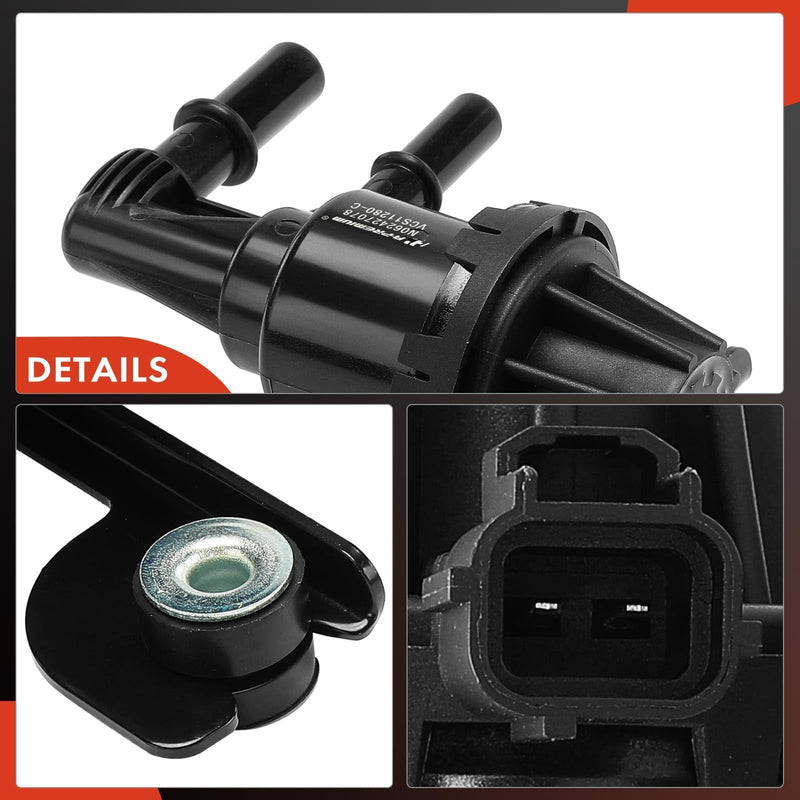[Australia - AusPower] - A-Premium Vapor Canister Purge Solenoid Valve Compatible with Ford F-150 F150, Expedition & Lincoln Navigator, Mark LT, 2007-2008, 4.2L, 4.6L, 5.4L, Replace# 7L3Z9C915A 