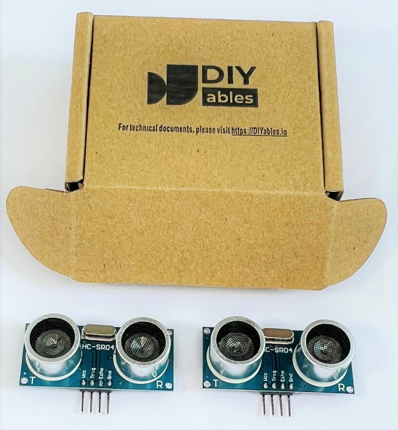 [Australia - AusPower] - 2pcs HC-SR04 Ultrasonic Sensor for Arduino, ESP32, ESP8266, Raspberry Pi 2 