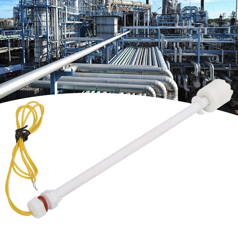 [Australia - AusPower] - PP Plastic Liquid Level Switch, DC100V Liquid Level Sensor Fish Water Switch, Water Level Sensor for Petrochemical Industry, Shipbuilding Industry(200mm) 