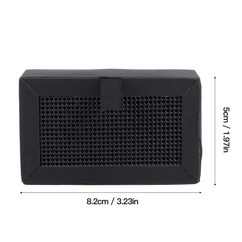 5Pcs Replacement Carbon Filters Activated Charcoal Block Parts Replaceable High Density Activated Carbon Filter for Lab P1P P1S X1 P1 Most Mini 3D Printer Purifiers