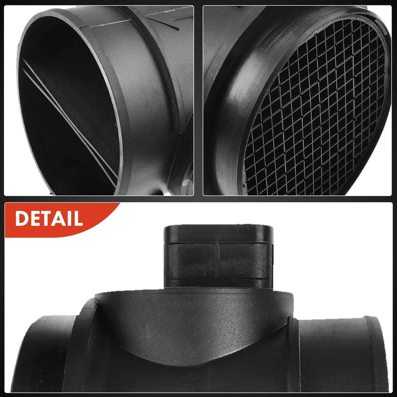 A-Premium Mass Air Flow Sensor [5 Pins] Compatible with Chevy & GMC & Pontiac & Buick & Cadillac & Saturn, fits for Impala, Malibu, Equinox, Acadia, G6, Grand Prix, LaCrosse, Terraza & More #15911983