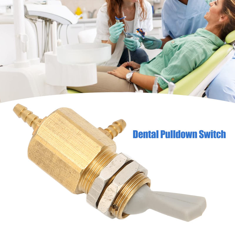 [Australia - AusPower] - Dental Pulldown Switch, Professional Metal Dental Pulldown Switch Valve Toggle Dental Chair Unit Water Bottle Dental Unit Accessory for Dental Chair Water Bottle (3MM) 3MM 