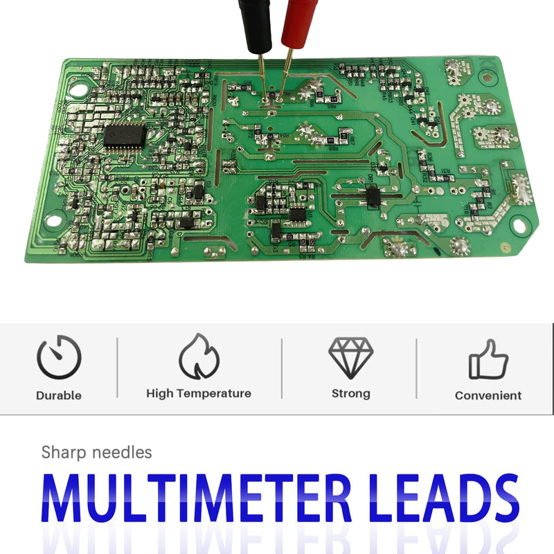 [Australia - AusPower] - Sharp Universal Multimeter Test Lead, 1000V 15A Test Leads 