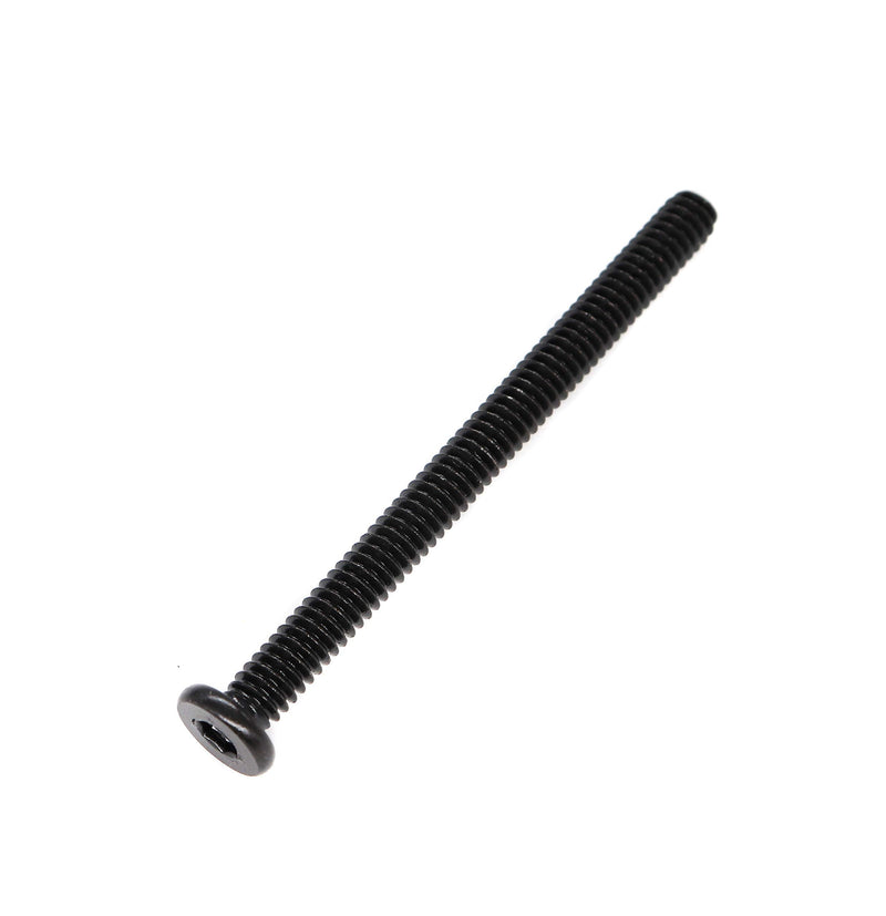 [Australia - AusPower] - binifiMux 12pcs Black 1/4-20 x 2-3/4" Hex Socket Cap Screws Bolts for Furniture Chair Table Desk Crib Bed, Full Thread 12pcs 1/4 - 20 x 2-3/4" 