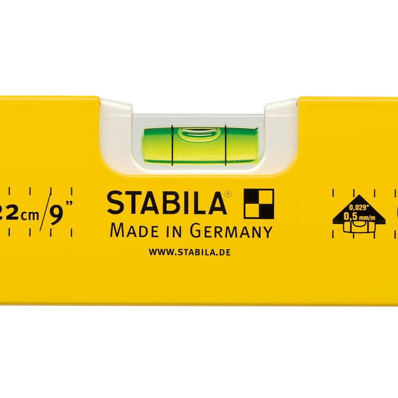 [Australia - AusPower] - Stabila 70tm Torpedo Level 25cm Magnetic Base Magnetic,Horizontal 