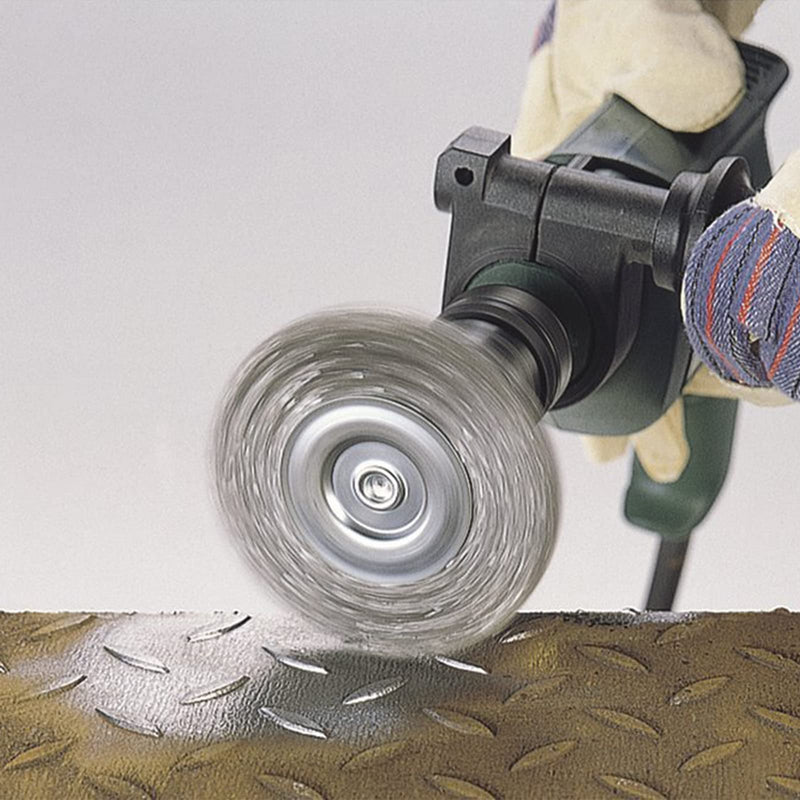 [Australia - AusPower] - Wire Brush for Drill, Wire Wheel Brush Cup Set, Drill Wire Brush for Drill 1/4 Inch Arbor for Cleaning Rust, Stripping and Drill Attachment?Hexagonal? Hexagonal 