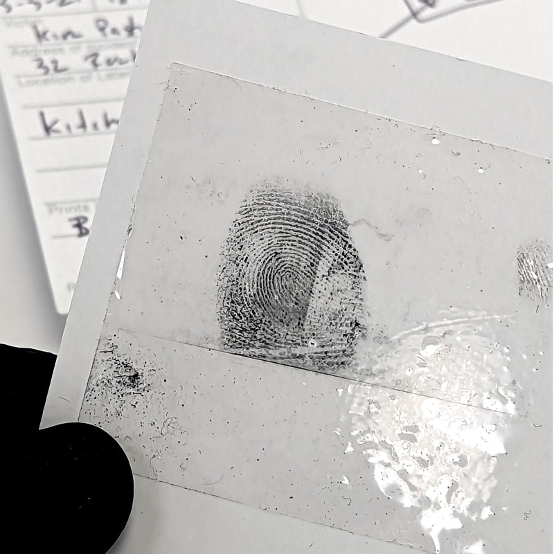 [Australia - AusPower] - Crime Scene Latent Print Cards, White (Pack of 100) 