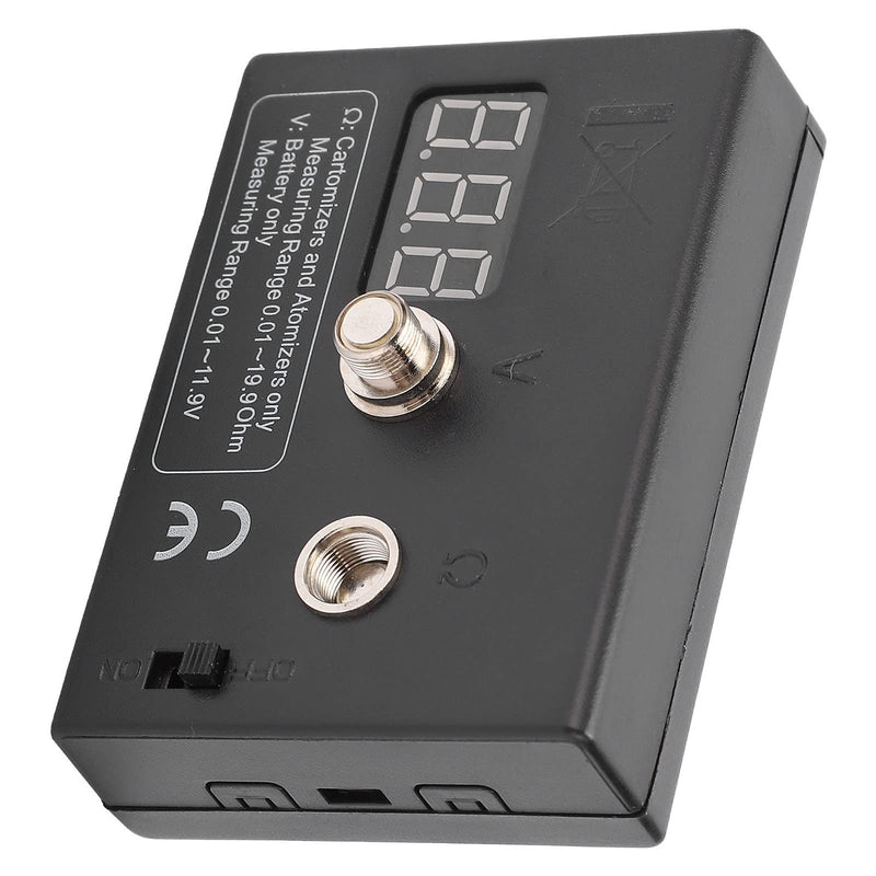 [Australia - AusPower] - Wire OHM Meter, 0.01-20? Testing Range Coil Resistance Tester Digital Display for DIY 