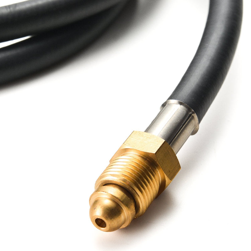 AGPtek Argon CO2 Flow Meter Regulator Hose, Mig Tig, UNF5/8,6.56ft with Inert Gas Fitting