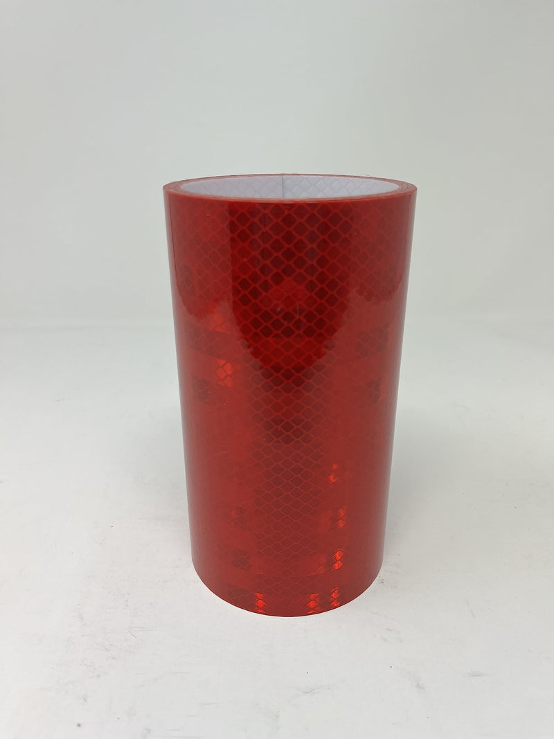 6 Inch Wide x 10 Feet Long of 3M Diamond Grade Conspicuity Solid Red Reflective Safety Tape 983-72NL Example: Adidas Blue Sneakers