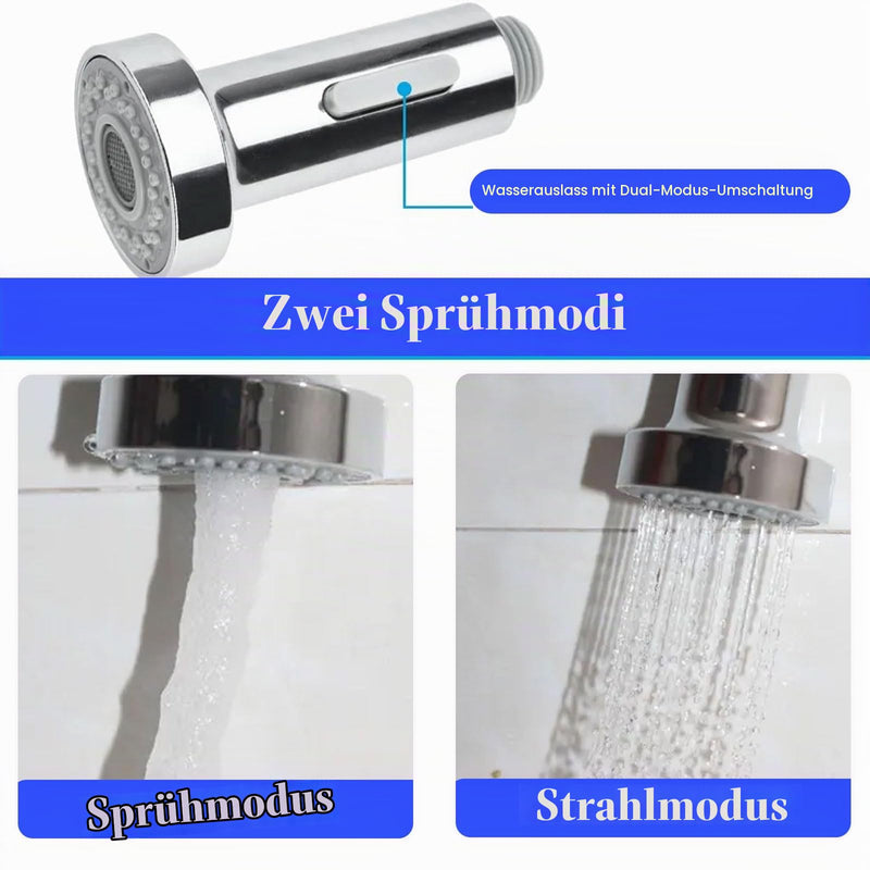 2 Modes Tap Attachment Kitchen, Shower Head, Kitchen Tap, Kitchen Shower, Tap Shower Attachment, Dish Rinser Replacement Head, Pull Out Shower Head, Hand Shower Water Saver for Tap