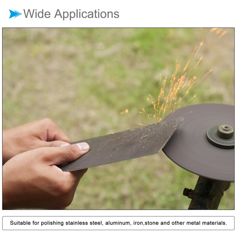 [Australia - AusPower] - CoCud Diamond Sharpening Stone 600 Grit 6" x 0.8" Overall Size Titanium Coated Whetstone Grinding Tool - (Applications: for Metal Grinding) 