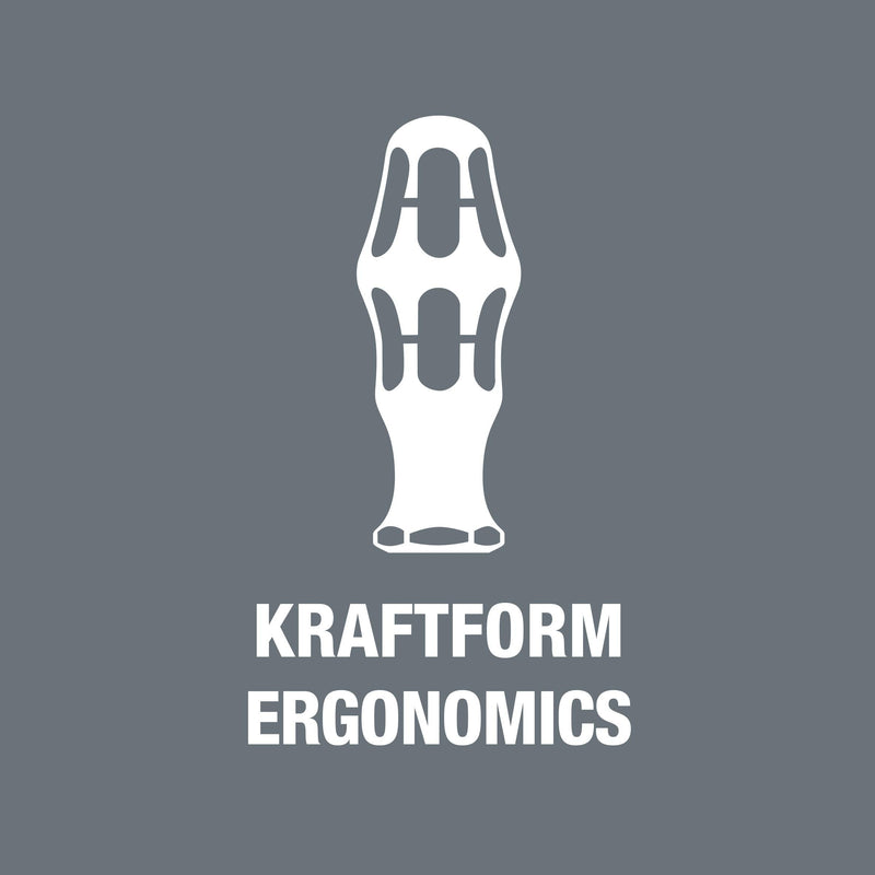 Wera 05073240001 Kraftform Kompakt 28 Sb Combi-Driver With Magazine Classic