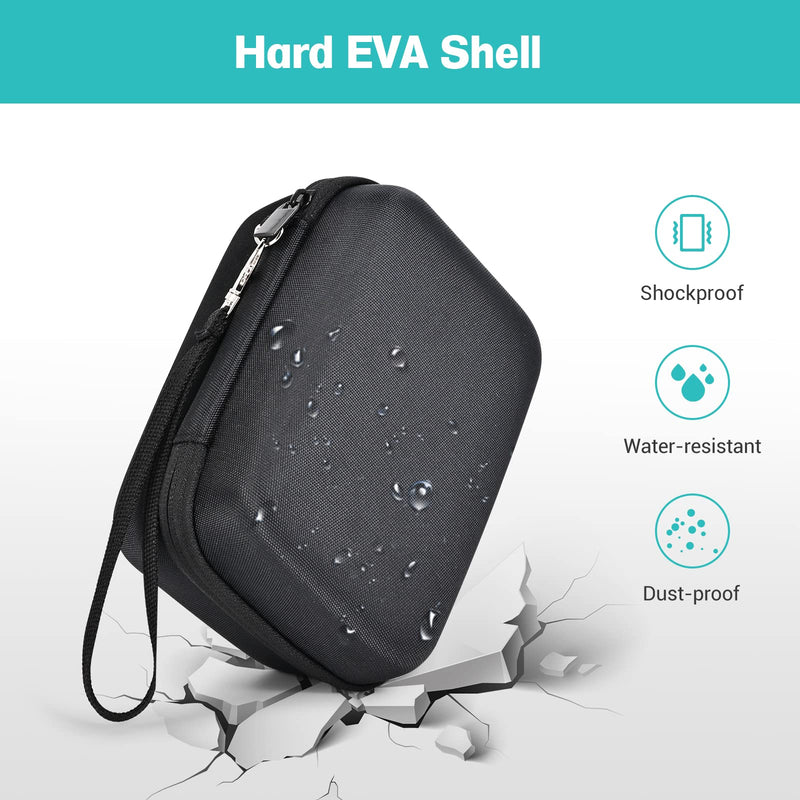 [Australia - AusPower] - ProCase Carrying Case for Portable Nebulizer Travel Bundle with Stethoscope Carrying Case 