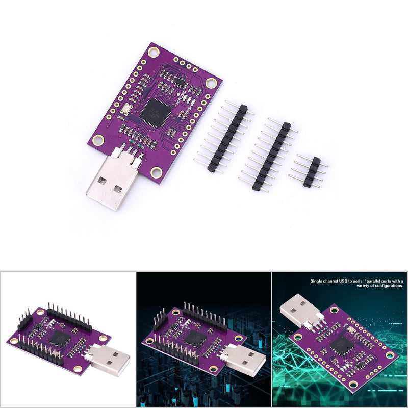 [Australia - AusPower] - CJMCU FT232H High Speed Multi-Function Module USB to JTAG UART/FIFO SPI/I2C Module for Debugging and Programming 