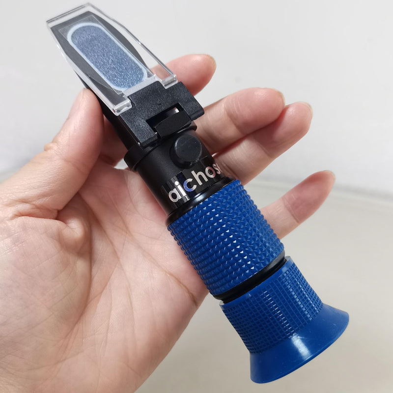 [Australia - AusPower] - Aichose 0-80% Brix Meter Refractometer for Measuring Sugar Content in Fruit, Honey, Maple Syrup and Other Sugary Drink, with Automatic Temperature Compensation Function 