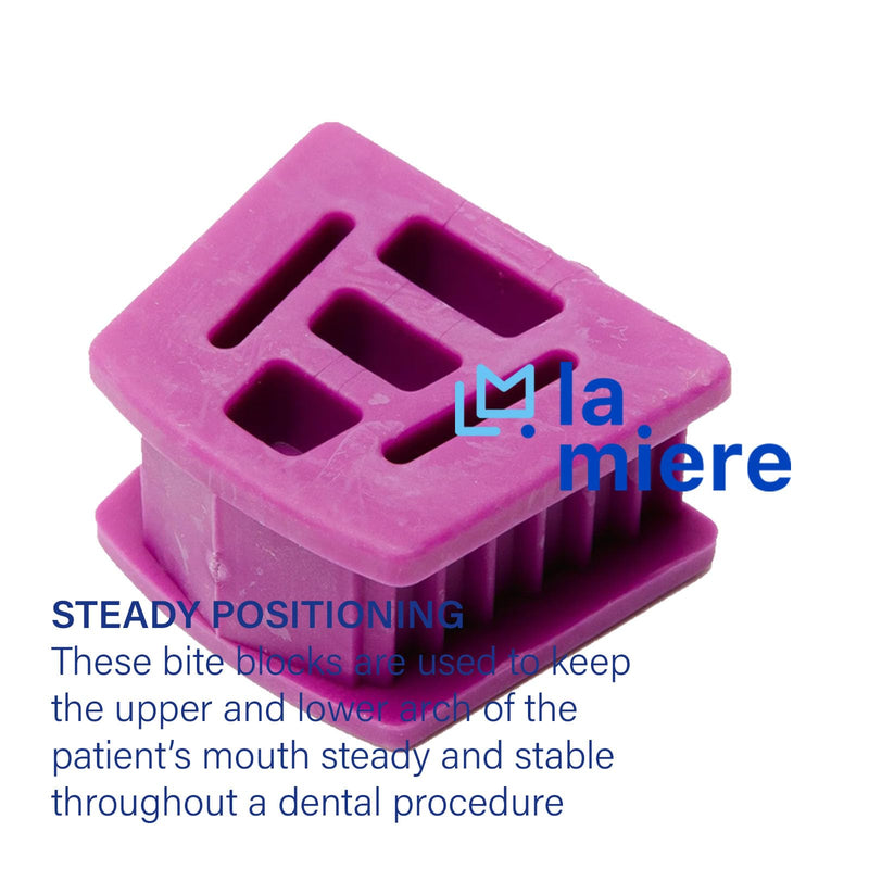 [Australia - AusPower] - 6P Dental Silicone Mouth Props for Adults and Kids, 2 of Each Large, Medium, and Small Mouth Prop Bite Block Set 