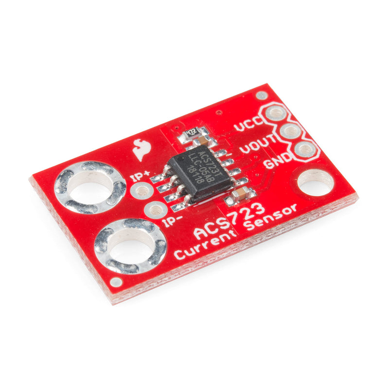 [Australia - AusPower] - SparkFun Current Sensor Breakout - ACS723 - Moderate AC and DC current sensing applications - Base sensitivity of 400mV/A - Full electrical isolation of measured and sensed circuits 