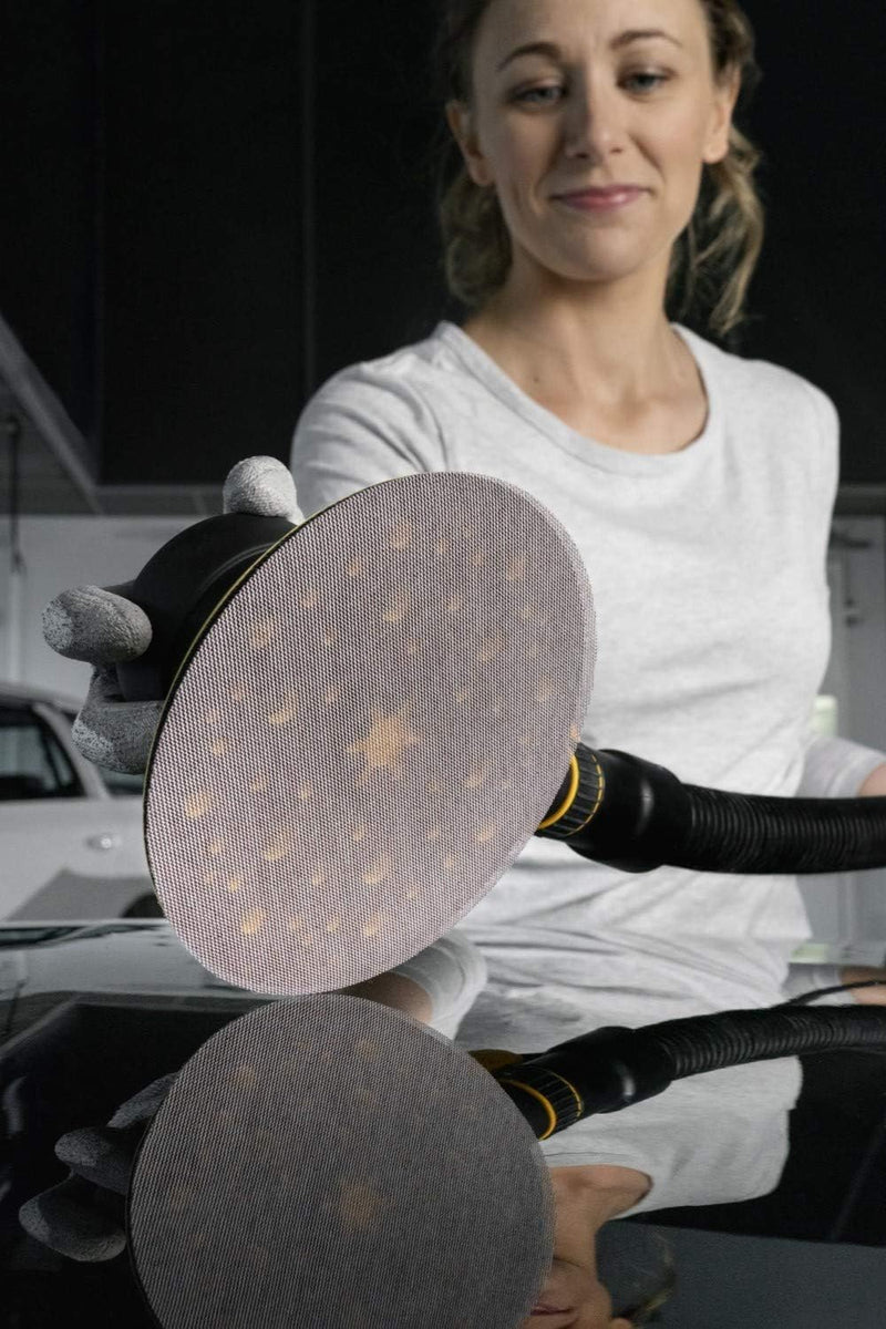 [Australia - AusPower] - Mirka Abranet Mesh Sanding Discs Ø 125mm Grip / Grit P120 / 50 pcs / 5423205012 / For 125mm Orbital Sanders / for Sanding of Wood, Putty, Lacquer, Composite Korn P120 