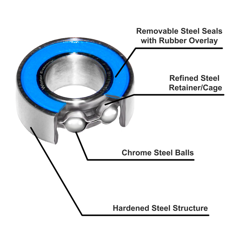 [Australia - AusPower] - 17x26x5mm | 6803-2RS (4 Rubber Sealed Bearings) 