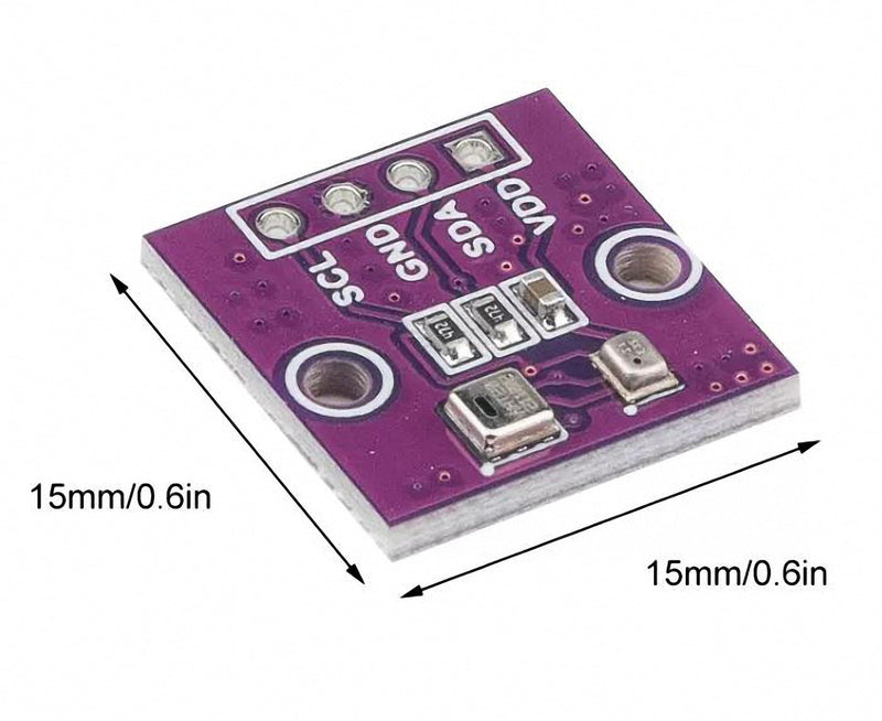 [Australia - AusPower] - 6 pcs AHT20+BMP280 Temperature and Humidity Pressure Module High Precision Digital Temperature and Humidity Atmospheric Pressure Sensor 
