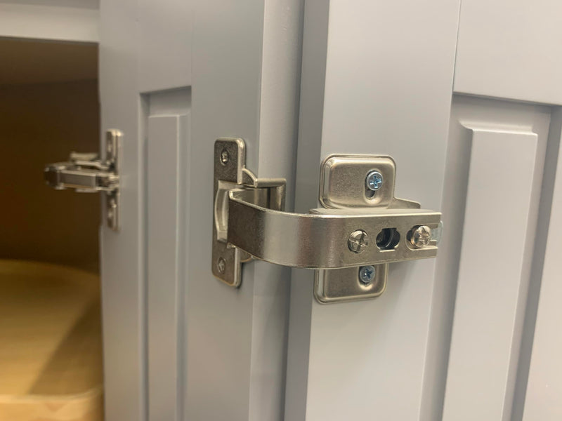 Burks 2 Pack Lazy Susan Hinge 90 Degree Pie Cut Bifold Cabinet Door Hinge Corner Cabinet Hinge | Like-for-like replacement for Grass, Mepla, M&B, Corner bifold kitchen cabinet door use, Screws and Instructions Included