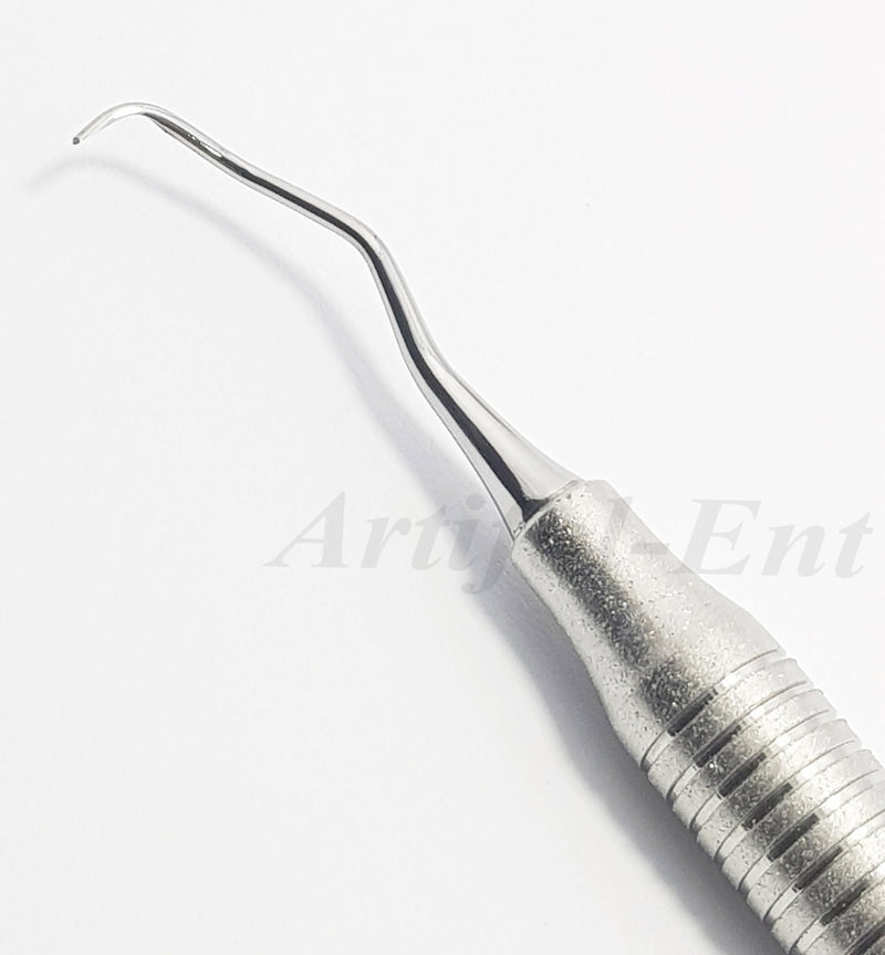 [Australia - AusPower] - Dental Gracey Curette 11/12 Double End Periodontal Ergonomic Hollow Handle Hygiene Instruments 3 Pcs 