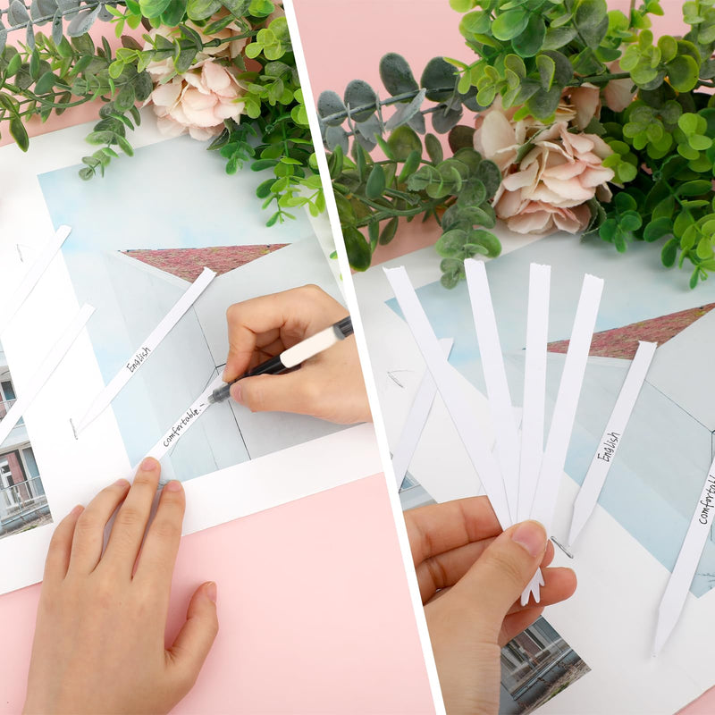 Pack of 400 Perfume Paper Disposable Fragrance Tester Paper for Essential Oils Instant Test Strips for Perfume Aromatherapy