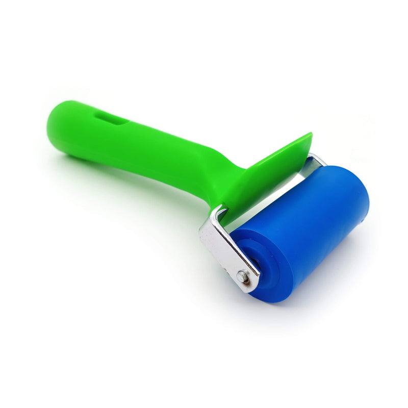 LifeGrip Rubber Brayer Roller - 2 inch/5 cm Wide - Ideal for Car Sound Deadening, Mats, Deadener Insulation, Construction, Masonry, Stamping, Anti Slip/Skid, Wallpaper Installation…
