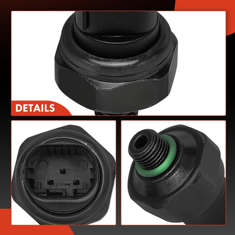 A-Premium Pressure Sensor [3 Pins] Compatible with BMW 318i, 318is, 318ti, 320i xDrive, 323Ci, 323i, 323is, 325Ci, 325i, 325xi, 328Ci, 328d xDrive, 328i GT xDrive, 328is, 330Ci & Mini