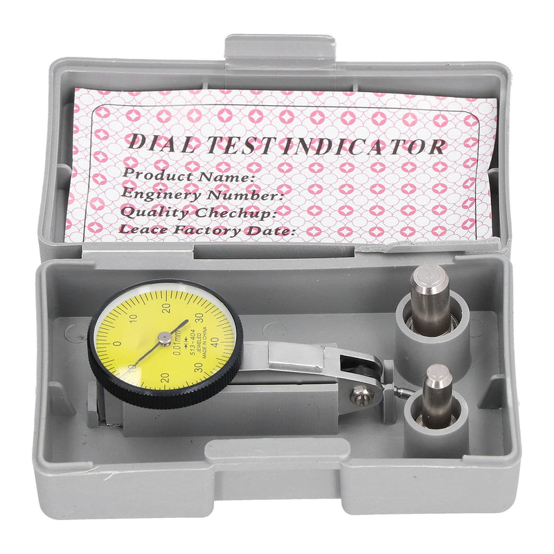 Mechanical Dial Indicator, 0-0.8mm Precision Dial Indicator, 0.01mm Accuracy Precision Lever, Shockproof Dial Indicator, Industrial Dial Indicator