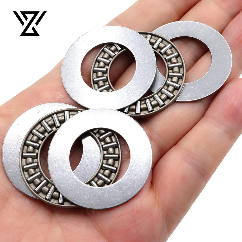 [Australia - AusPower] - 2 Sets AXK2035 Needle Roller Thrust Bearing with AS2035 Washers, 20 mm Bore Dia, 35 mm Outside Dia, 2 mm Overall Wd 