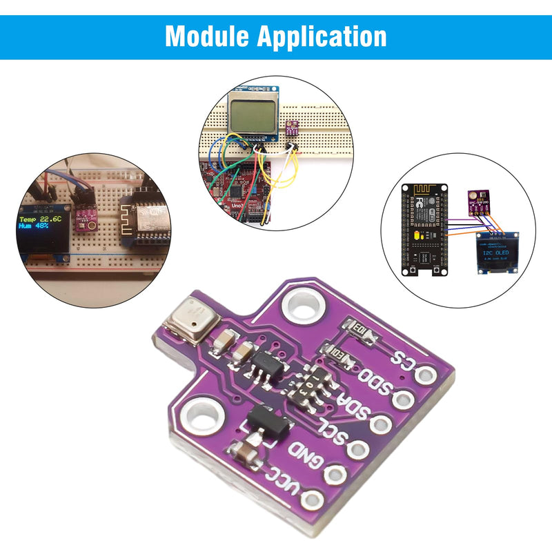 [Australia - AusPower] - Development Board RUIZHI CJMCU-680 Sensor for Temperature, Humidity and Air Pressure I2C Interface 1.7 ~ 3.6 V Suitable for Capturing Air Quality 