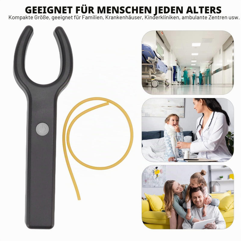 Jiawu Vein Finder, Rechargeable LED Transilluminator Vein Finder Viewer for IV Access Phlebotomy, Infrared Hand Vein Detector, Vein Locator with Elastic Band