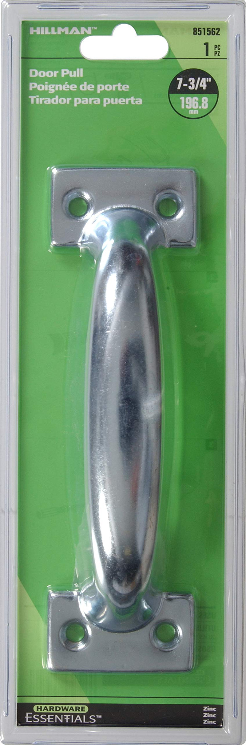 [Australia - AusPower] - Hardware Essentials 851562 Utility Door Pull Zinc 7-3/4" 