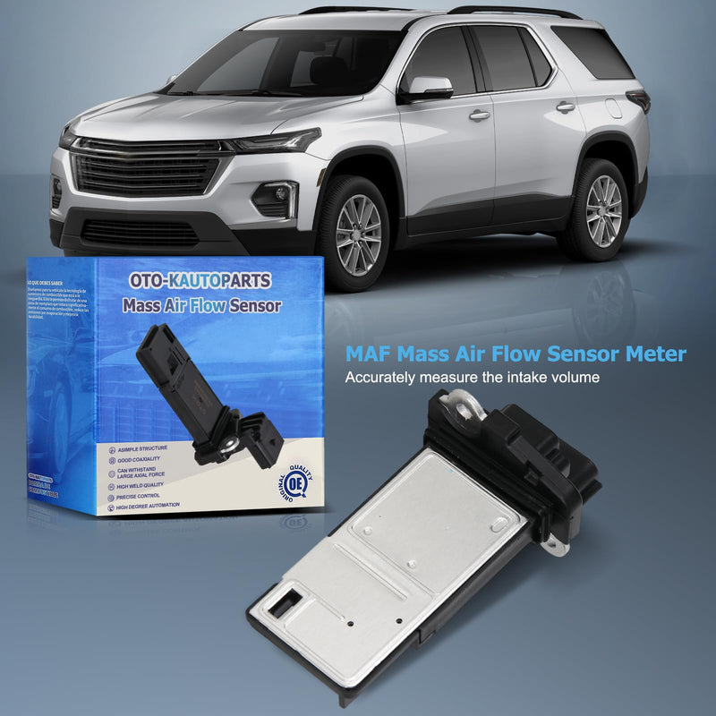 [Australia - AusPower] - OTO-K Mass Air Flow Sensor MAF Compatible with Chevy Camaro Equinox Silverado Express Tahoe 12-24,GMC Terrain Yukon Sierra 10-22,Cadillac Escalade 13-22,Buick Enclave 11-22,Replaces#23262343 23118170 23262343 