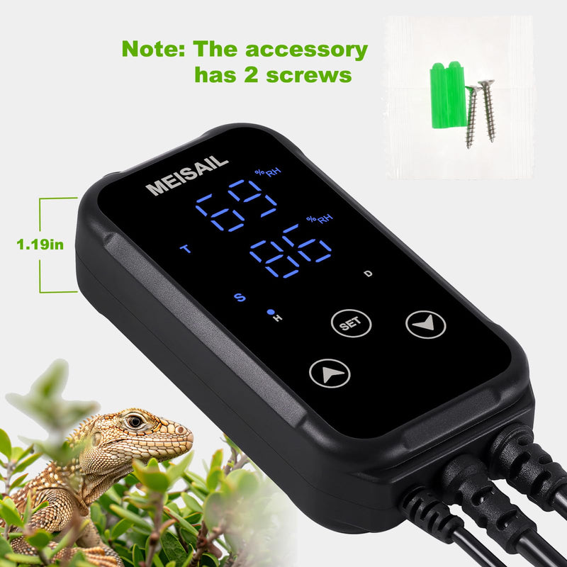 [Australia - AusPower] - Humidity Controller Greenhouse Shiitake Mushrooms Humidifying dehumidifier humhumidistat controlleridity Humidity Switch Controller for Grow Ten thygrometer humidistat Controller 