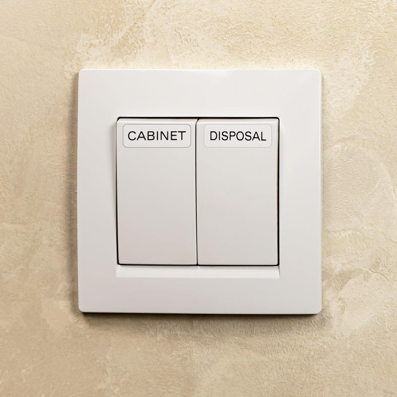 650Pcs Light Switch Labels, Transparent Electric Panel Labels, Light Switches Label, Switches Stickers for Home and Office