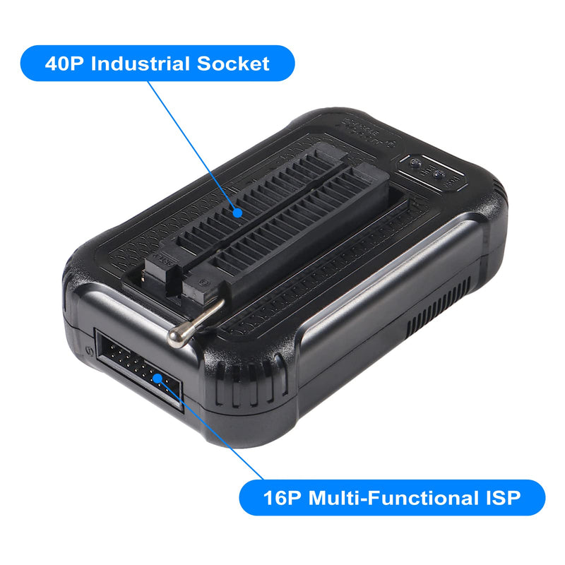 [Australia - AusPower] - T48 TL866-3G Programmer Support 31000+ ICS for EPROM/MCU/SPI/Nor/NAND Flash/EMMC/IC Tester/ TL866CS TL866II Plus Replacement (T48 [TL866-3G] Programmer) T48 [TL866-3G] Programmer 