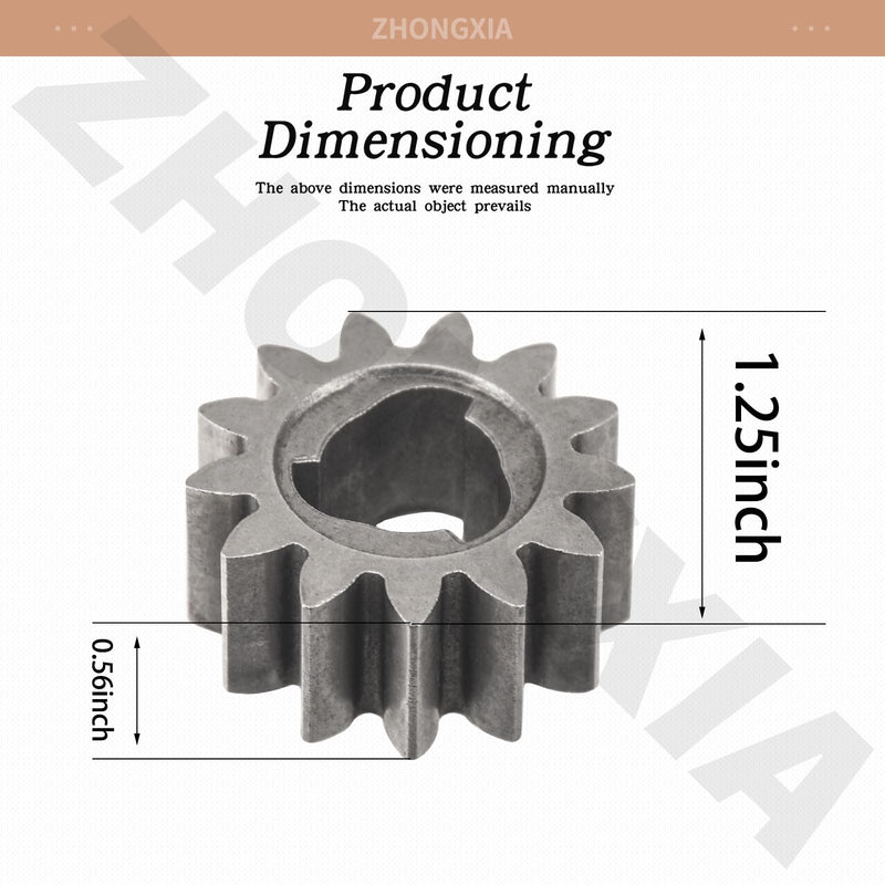 [Australia - AusPower] - 2 Pack 42661-VH7-000 Pinion Gear 13T Compatible with HD HRR216 HRX217 HRX217K1 HRX217K2 HRX217K3 
