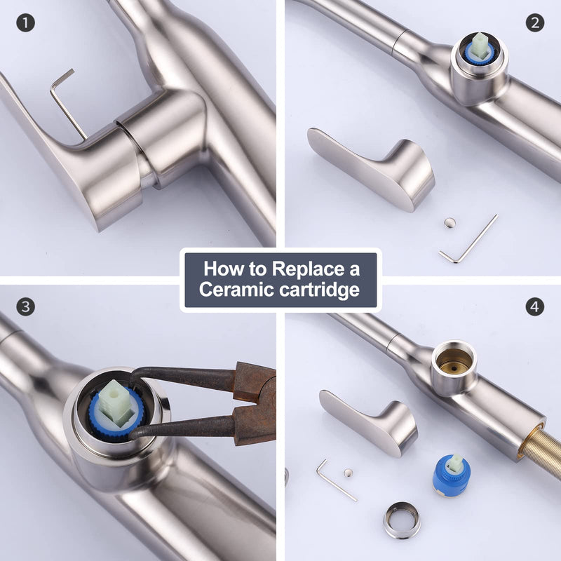 [Australia - AusPower] - iVIGA Cartridge Faucet 35mm Ceramic Cartridge for Kitchen Tap and Bathroom Tap 