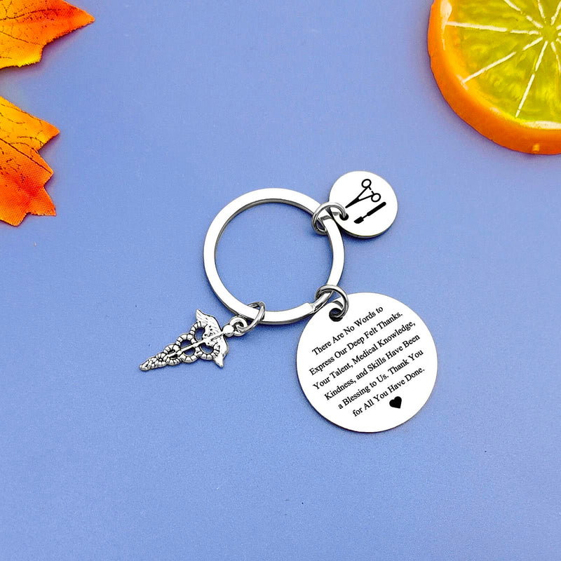 [Australia - AusPower] - Doctor Keychain Doctor Appreciation Gift Doctor Gifts for Women Men Surgeon Keychain 