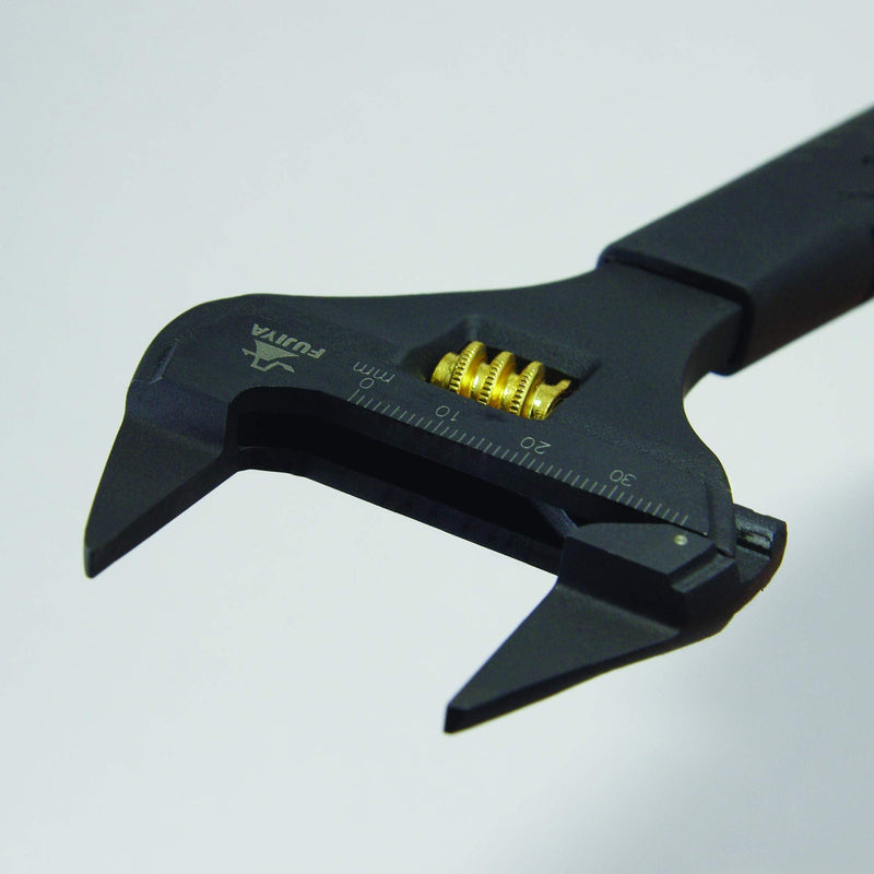 Fujiya Tools Adjustable wrench Thin Tip Type FLT-38-BG