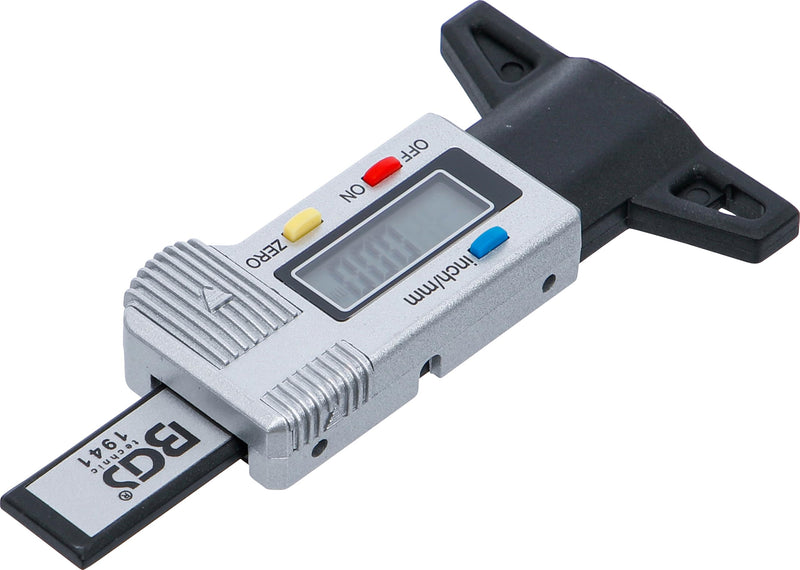 BGS Tyre Digital Vernier Caliper – 0 to 28 mm 1941 | Metric/inch switchable display | including battery
