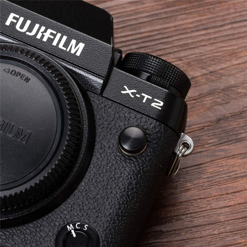[Australia - AusPower] - Wood Wooden Camera Flash Remote PC Sync Terminal Cap Cover Protecter for Fujifilm Fuji X-T4 X-T3 X-T2 X-T1 GFX 50R 50S 100 (Ebony) Ebony 