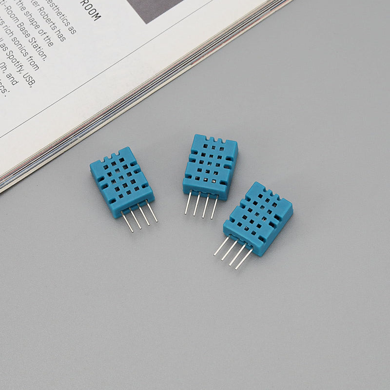 [Australia - AusPower] - 5pcs D-HT11 Sensors 16x12.6x6mm D-HT11 Temperature Humidity Sensor for 5V 3.3V Microcontrollers Compatible with A-rduino Electronic Module 