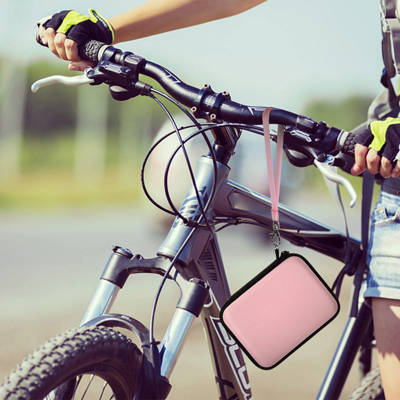 [Australia - AusPower] - Vlogging Camera Case Compatible with brewene/for Femivo/for KVUTCIEIN/for Duluvulu 4K 48MP Digital Cameras for Youtube. Vlog Camera Carrying Storage for Lens, Cable and Other Accessories (Pink) Pink 