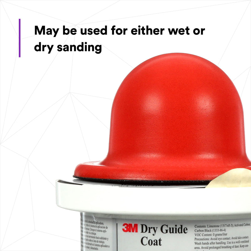[Australia - AusPower] - 3M Dry Guide Coat Kit 05861, Carbon Black Powder, No Ripples, No Masking, 1.75 oz (50 g) Cartridge and Applicator Kit 