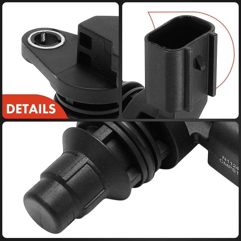 A-Premium Engine Camshaft Position Sensor Compatible with Ford Escape, Fusion, Focus, Transit Connect & Mazda 3, 3 Sport, 6, 5, MX-5 Miata, CX-7, Tribute, MX-5 & Lincoln MKZ & Mercury Mariner, Milan